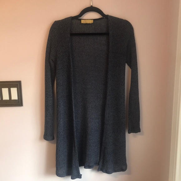 Knit Long Sleeved Cardigan - Picture 2 of 8